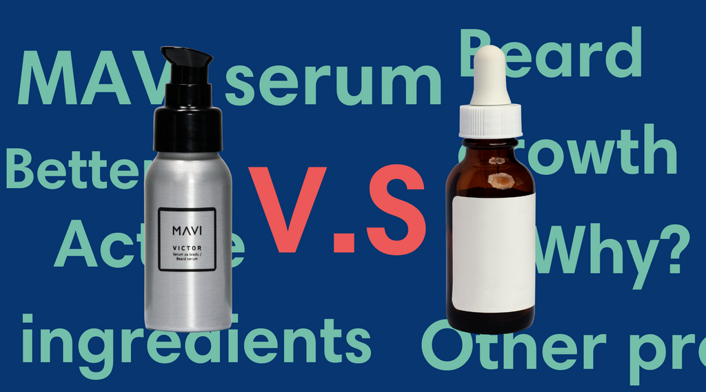 What makes the MAVI beard growth package different from other products?